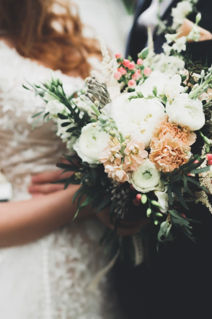 Photo bouquet de fleur decoratif