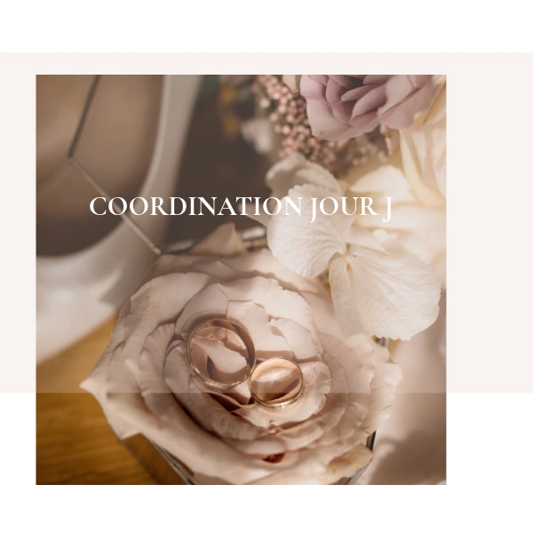 nous sommes la pour orchestrer votre mariage le jour J